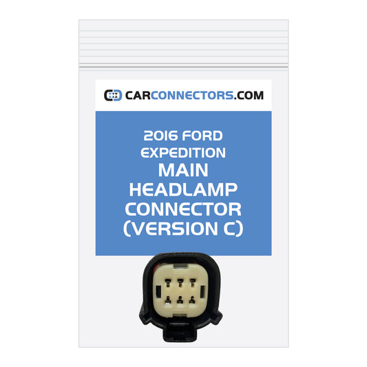 Main Headlamp (Version C) Connector for 2016 Ford Expedition