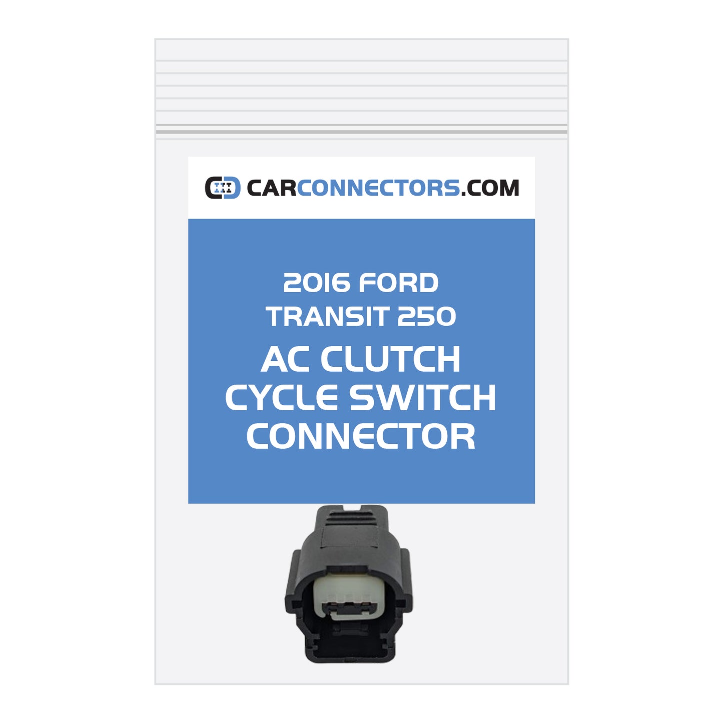AC Clutch Cycle Switch Connector for 2016 Ford Transit 250