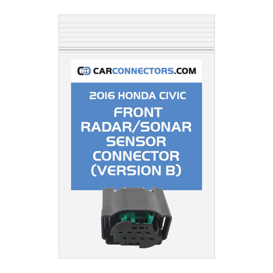 Front Radar Sonar Sensor (Version B) Connector for 2016 Honda Civic