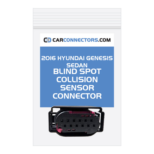 Blind Spot Collision Sensor Connector for 2016 Hyundai Genesis Sedan