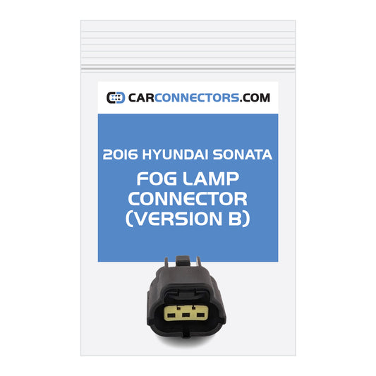 Fog Lamp (Version B) Connector for 2016 Hyundai Sonata