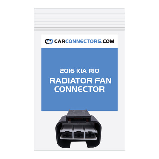 Radiator Fan Connector for 2016 Kia Rio
