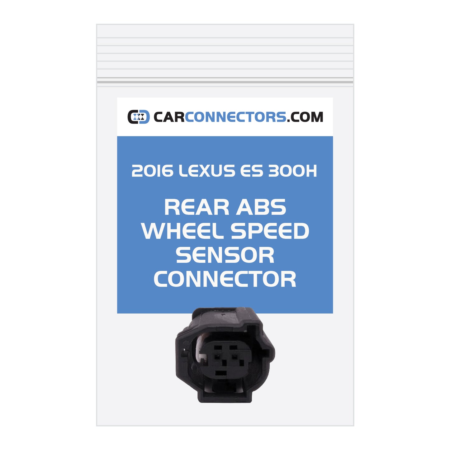 Rear ABS Wheel Speed Sensor Connector for 2016 Lexus ES 300H