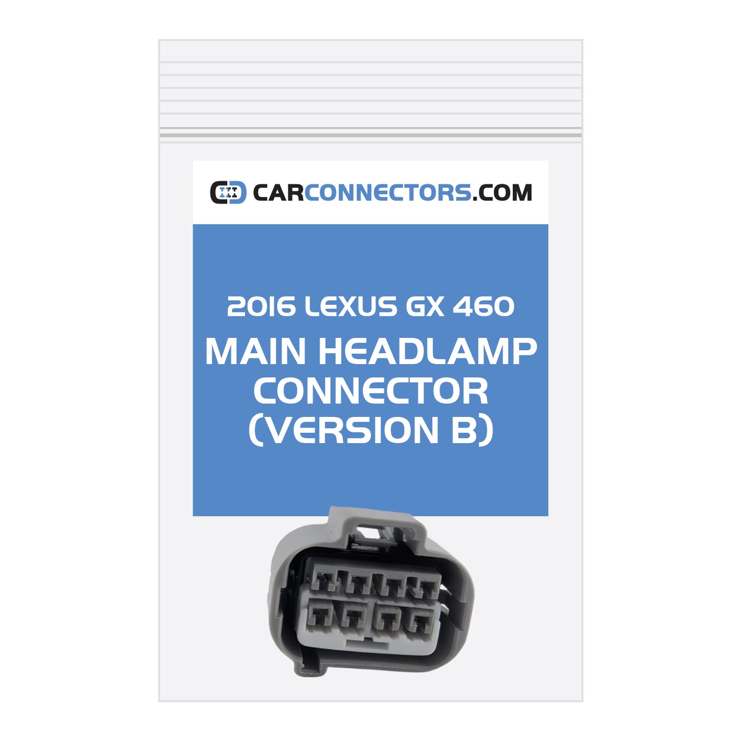 Main Headlamp (Version B) Connector for 2016 Lexus GX 460