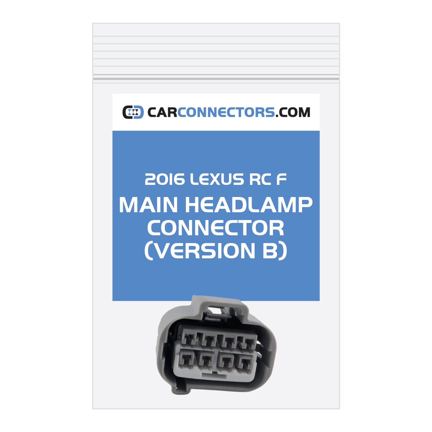 Main Headlamp (Version B) Connector for 2016 Lexus RC F