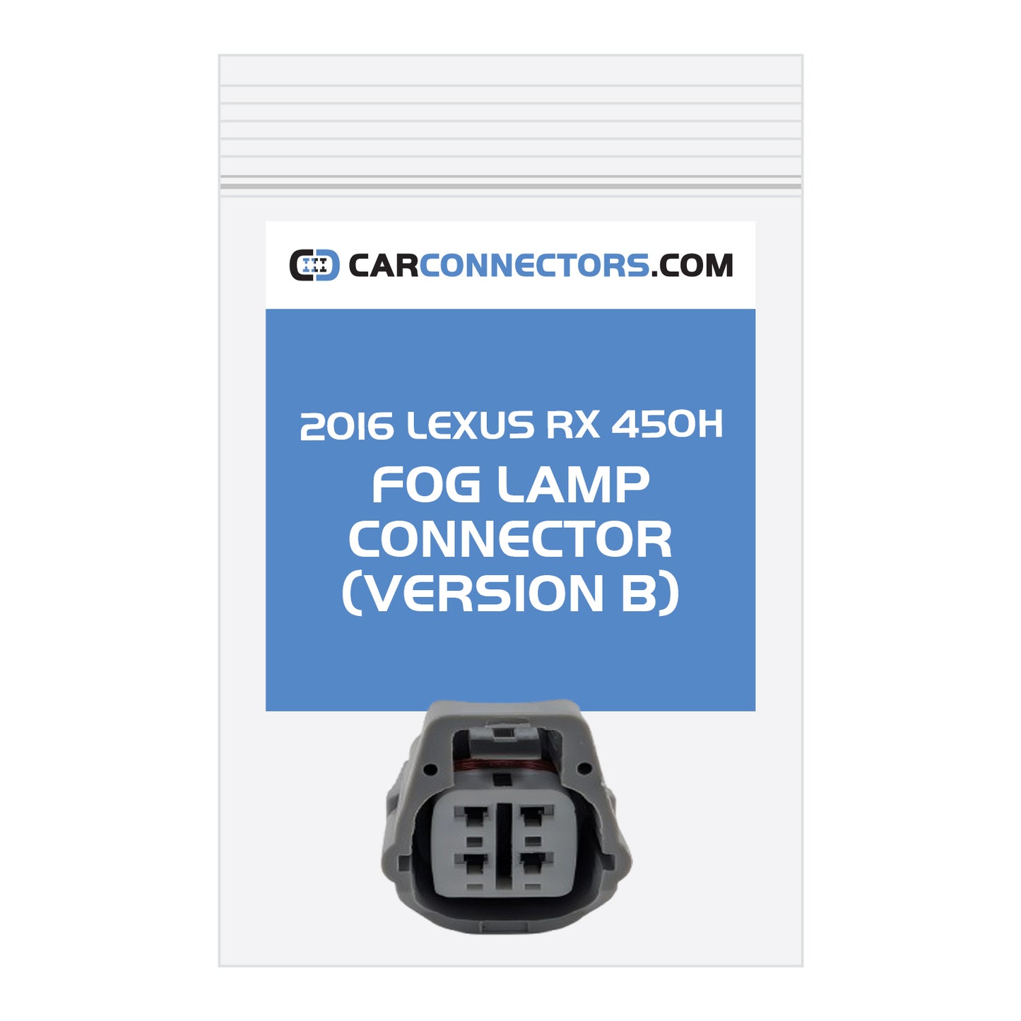 Fog Lamp (Version B) Connector for 2016 Lexus RX 450H