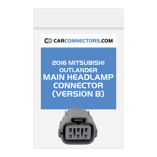 Main Headlamp (Version B) Connector for 2016 Mitsubishi Outlander