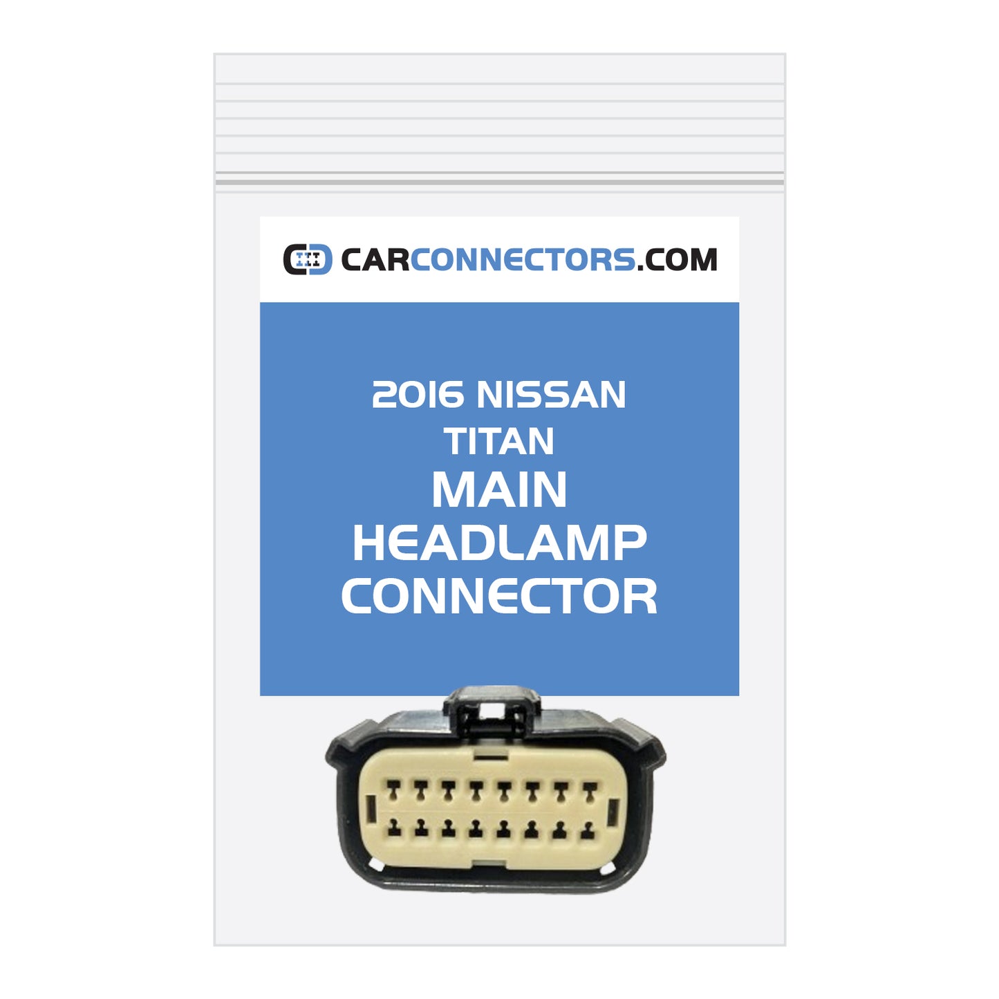 Main Headlamp Connector for 2016 Nissan Titan