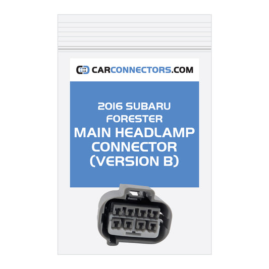 Main Headlamp (Version B) Connector for 2016 Subaru Forester