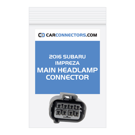 Main Headlamp Connector for 2016 Subaru Impreza