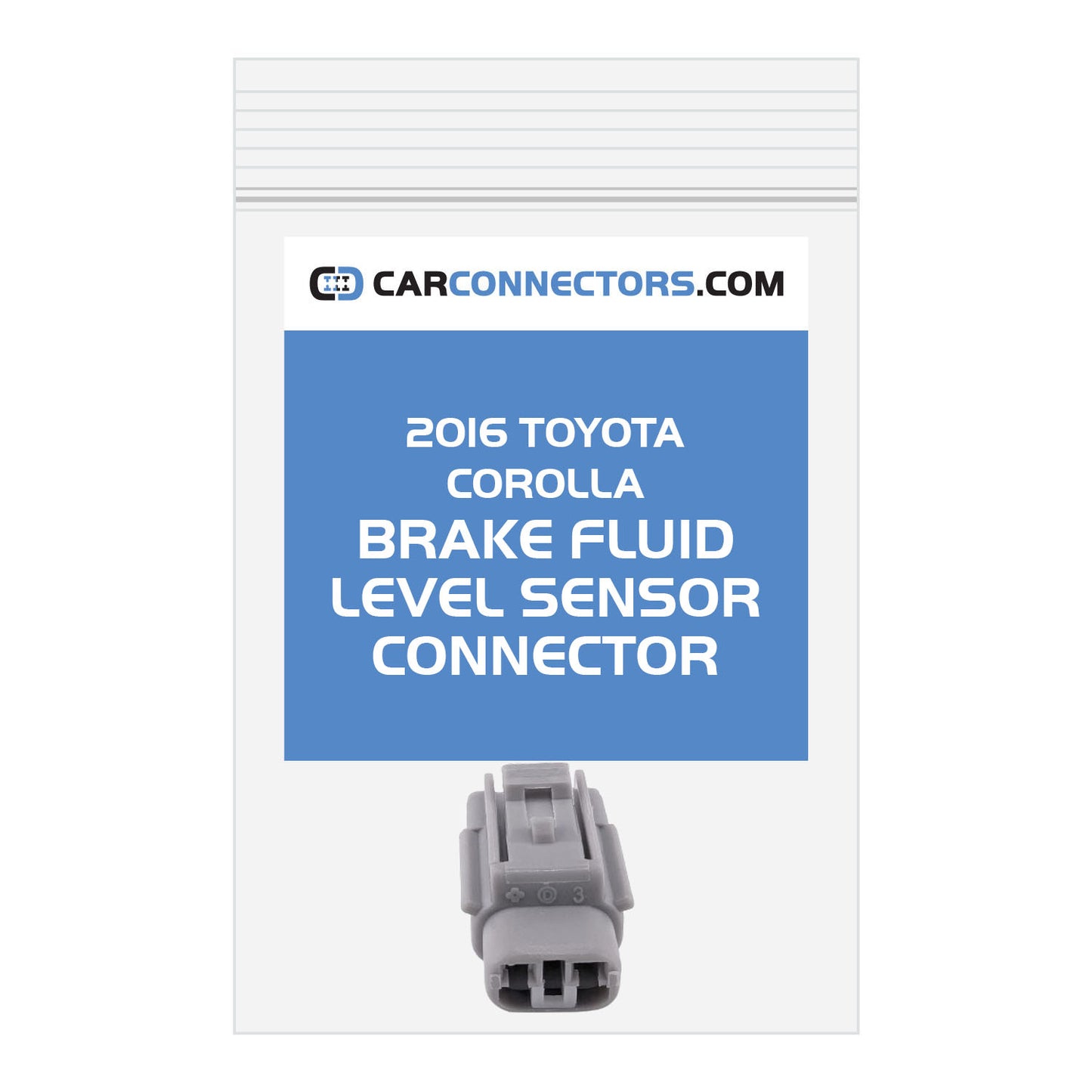 Brake Fluid Level Sensor Connector for 2016 Toyota Corolla
