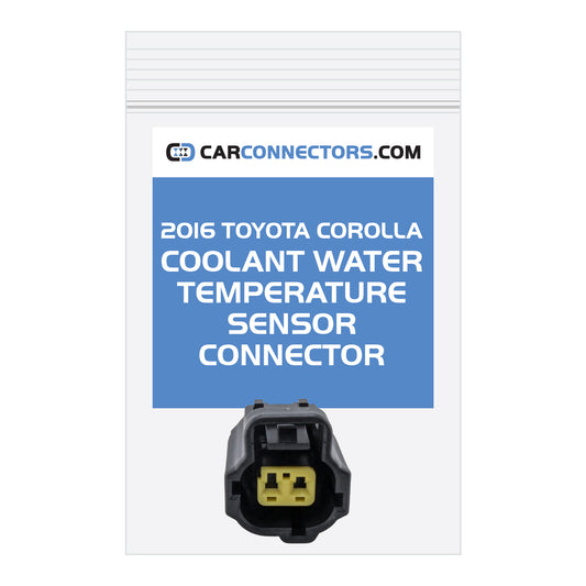 Coolant Water Temperature Sensor Connector for 2016 Toyota Corolla