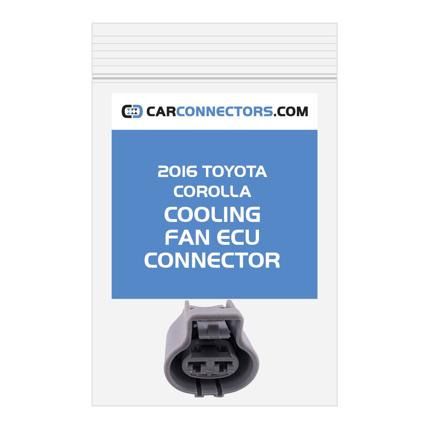 Cooling Fan ECU Connector for 2016 Toyota Corolla