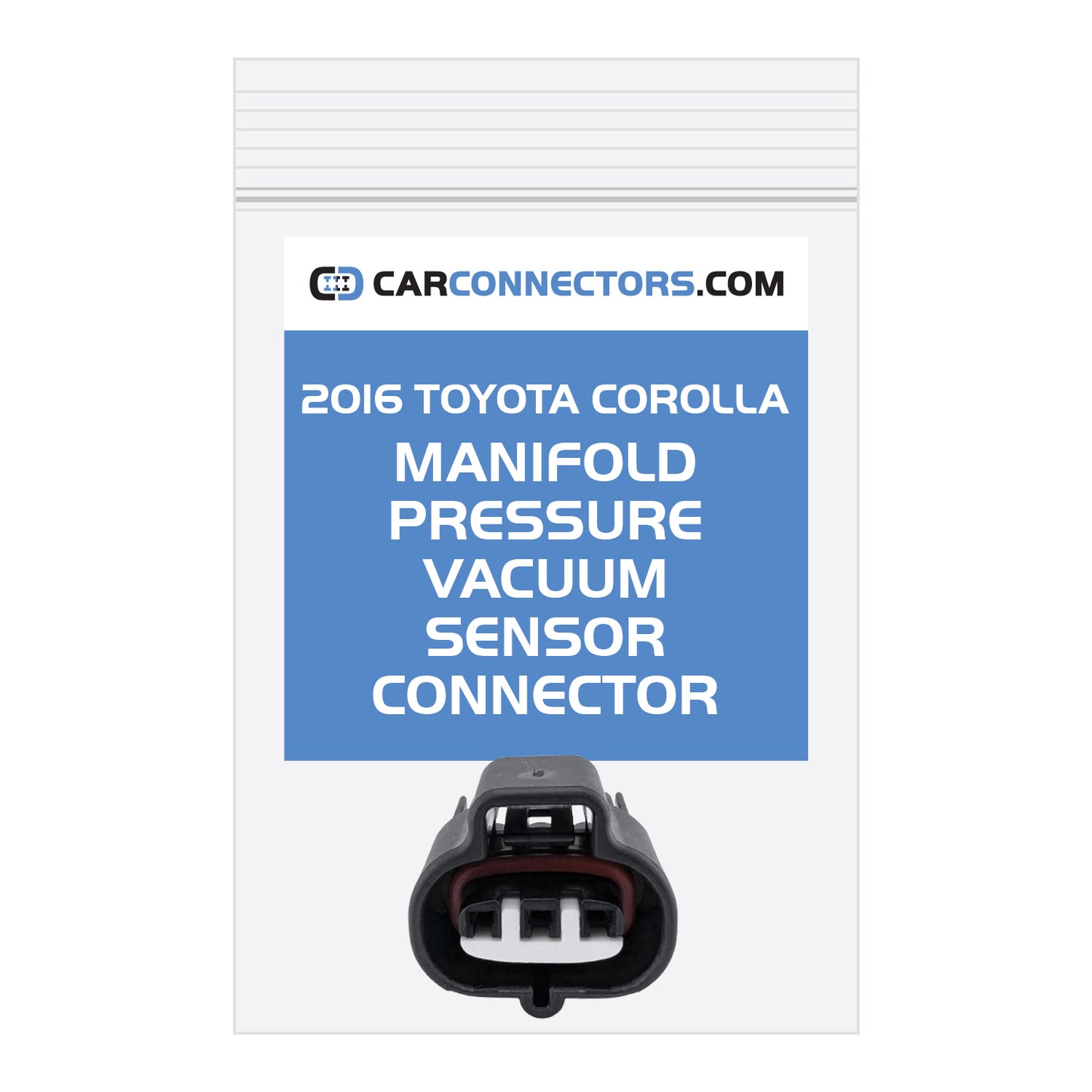 Manifold Pressure Vacuum Sensor Connector for 2016 Toyota Corolla