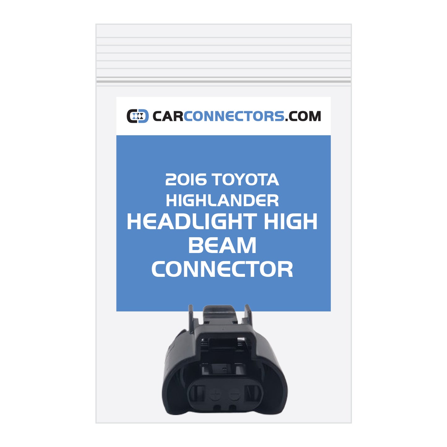 Headlight High Beam Connector for 2016 Toyota Highlander