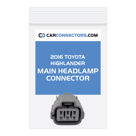 Main Headlamp Connector for 2016 Toyota Highlander