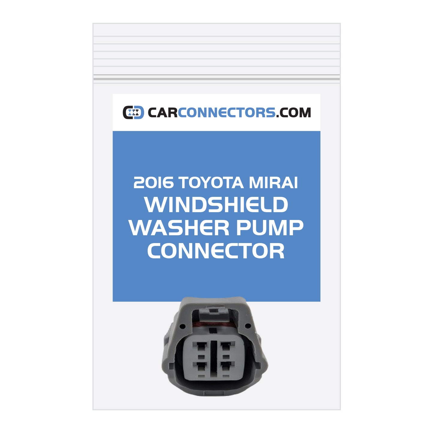 Windshield Washer Pump Connector for 2016 Toyota Mirai