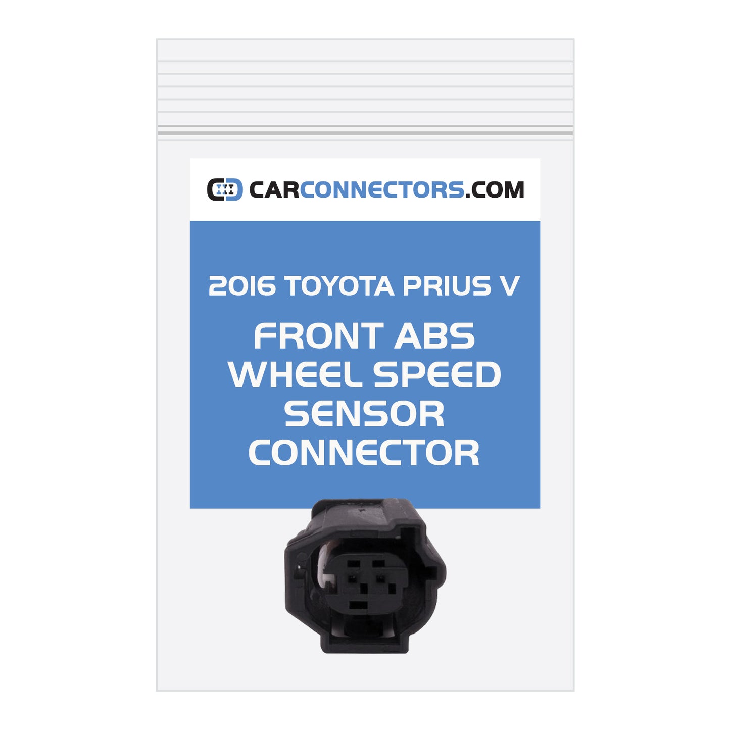 Front ABS Wheel Speed Sensor Connector for 2016 Toyota Prius V