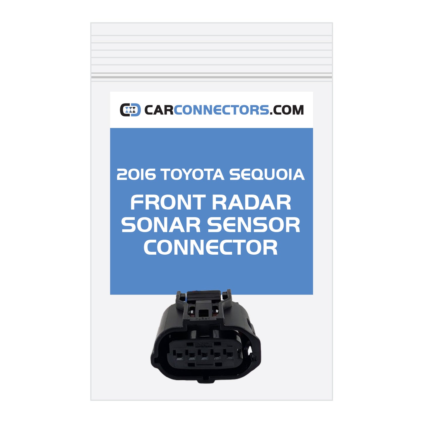 Front Radar Sonar Sensor (Version B) Connector for 2016 Toyota Sequoia
