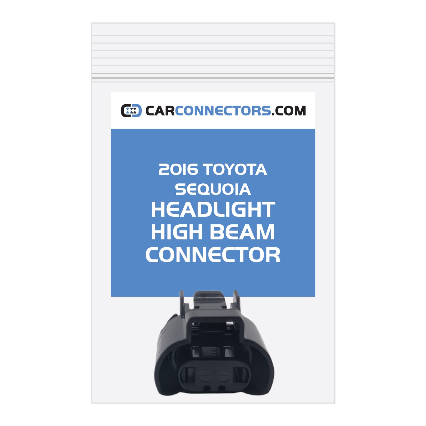 Headlight High Beam Connector for 2016 Toyota Sequoia
