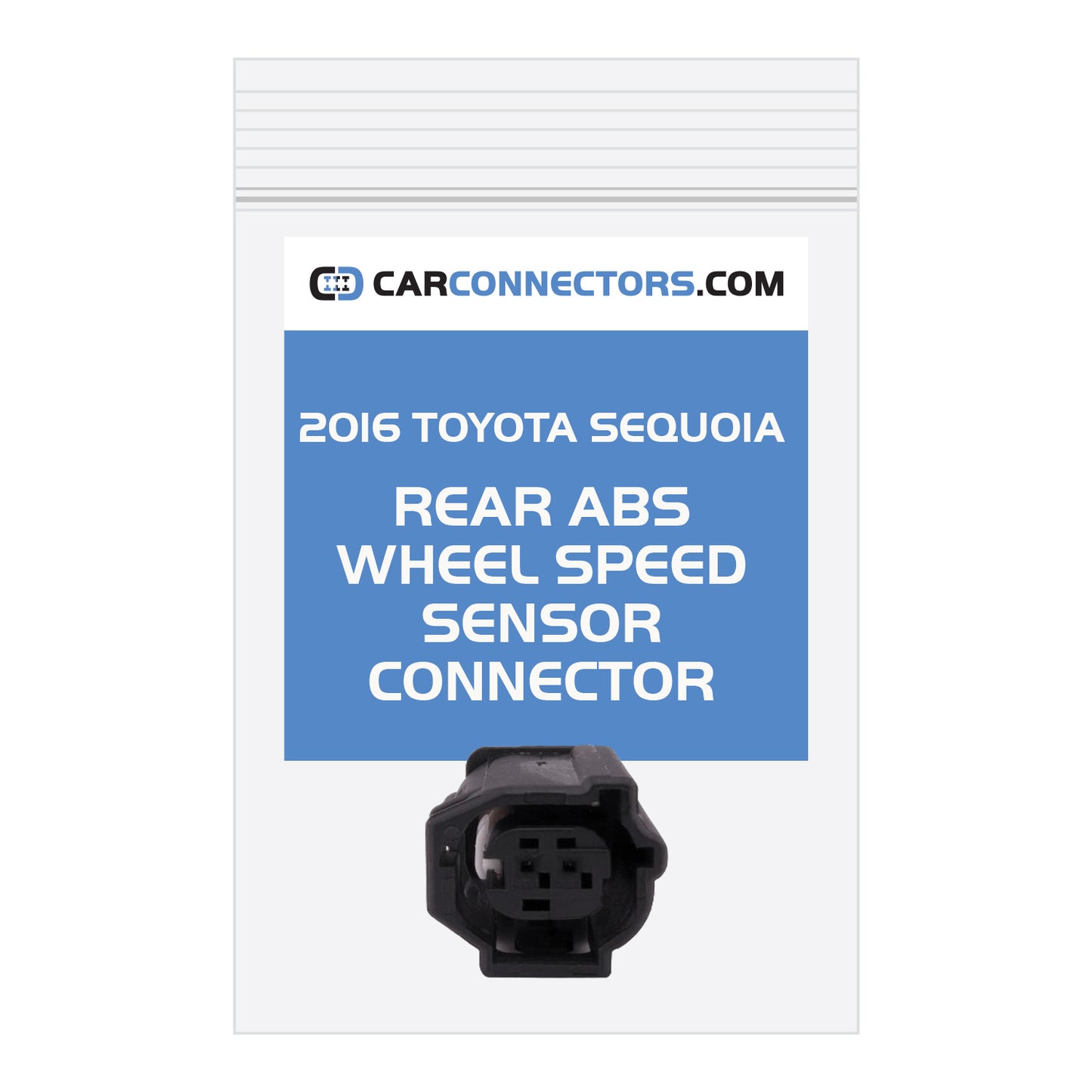 Rear ABS Wheel Speed Sensor Connector for 2016 Toyota Sequoia