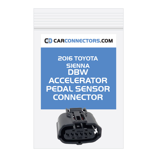 DBW Accelerator Pedal Sensor Connector for 2016 Toyota Sienna