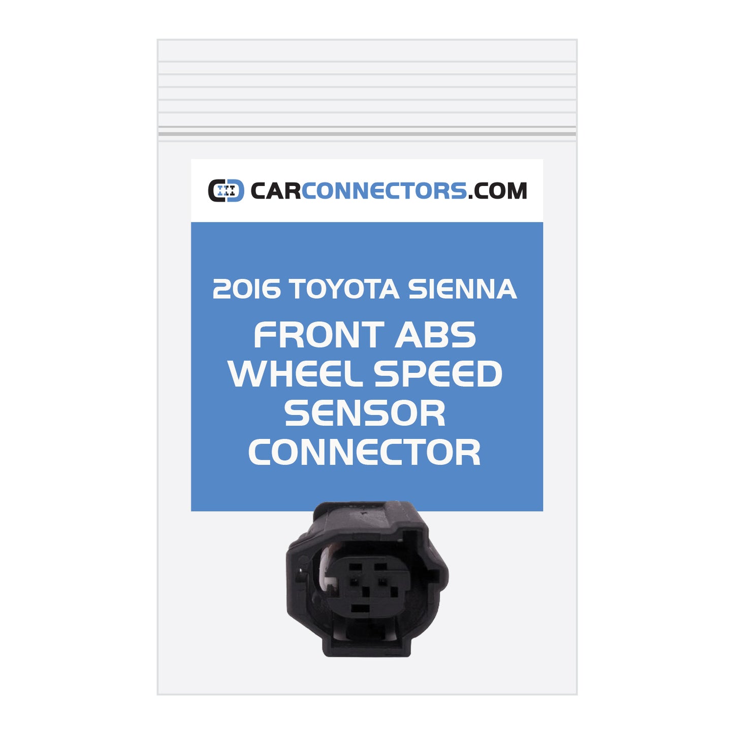 Front ABS Wheel Speed Sensor Connector for 2016 Toyota Sienna