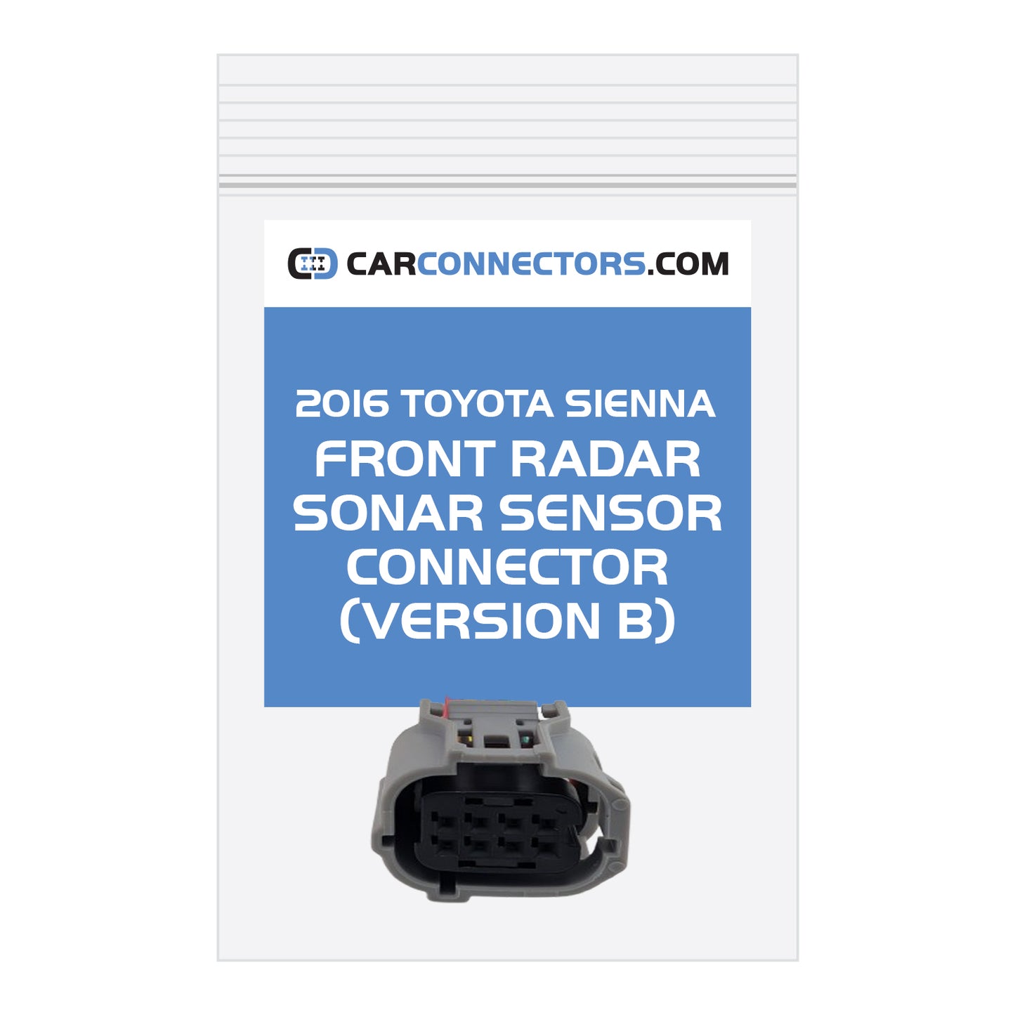 Front Radar Sonar Sensor (Version B) Connector for 2016 Toyota Sienna