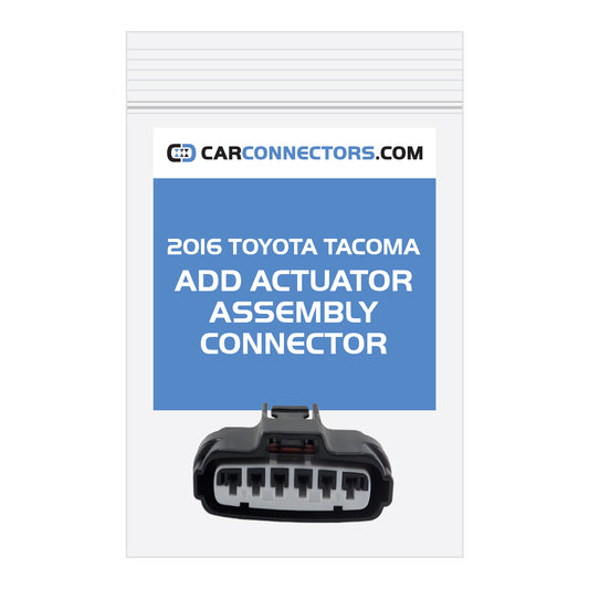 ADD Actuator Assembly Connector for 2016 Toyota Tacoma