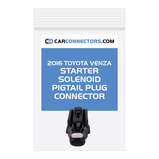 Starter Solenoid Pigtail Plug Connector for 2016 Toyota Venza