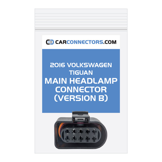 Main Headlamp (Version B) Connector for 2016 Volkswagen Tiguan