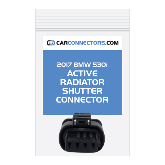 Active Radiator Shutter Connector for 2017 BMW 530i