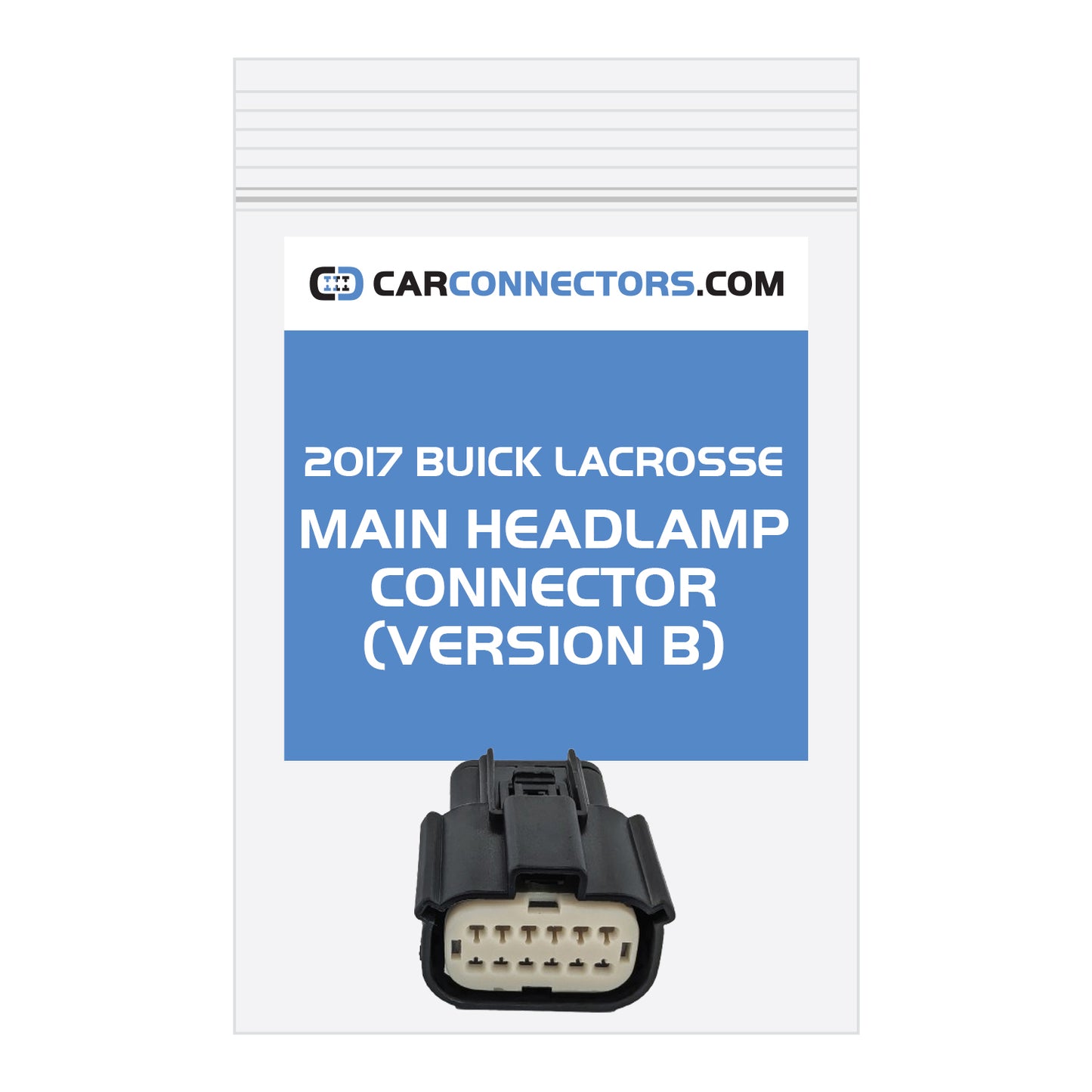 Main Headlamp (Version B) Connector for 2017 Buick Lacrosse