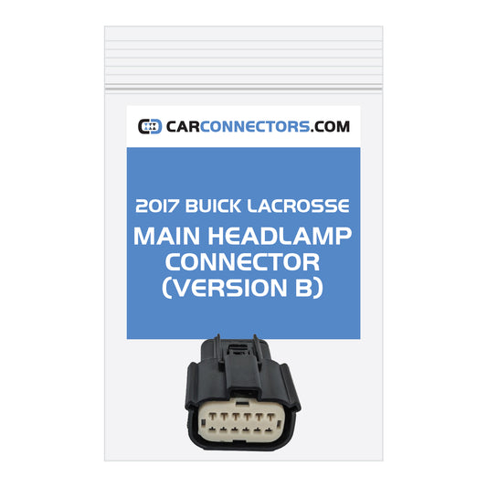 Main Headlamp (Version B) Connector for 2017 Buick Lacrosse