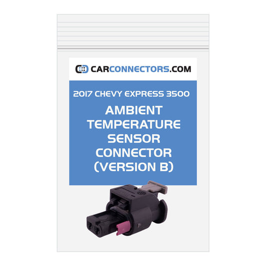 Ambient Temperature Sensor (Version B) Connector for 2017 Chevy Express 3500