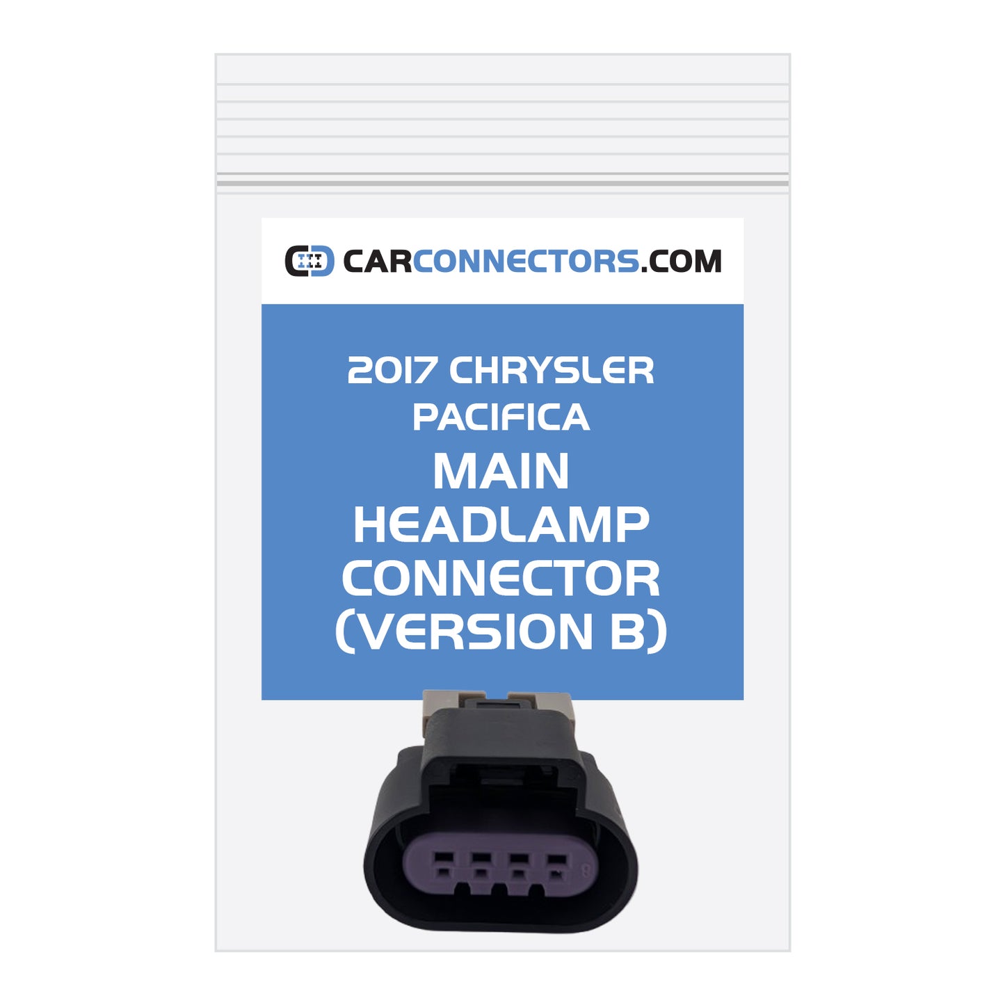 Main Headlamp (Version B) Connector for 2017 Chrysler Pacifica