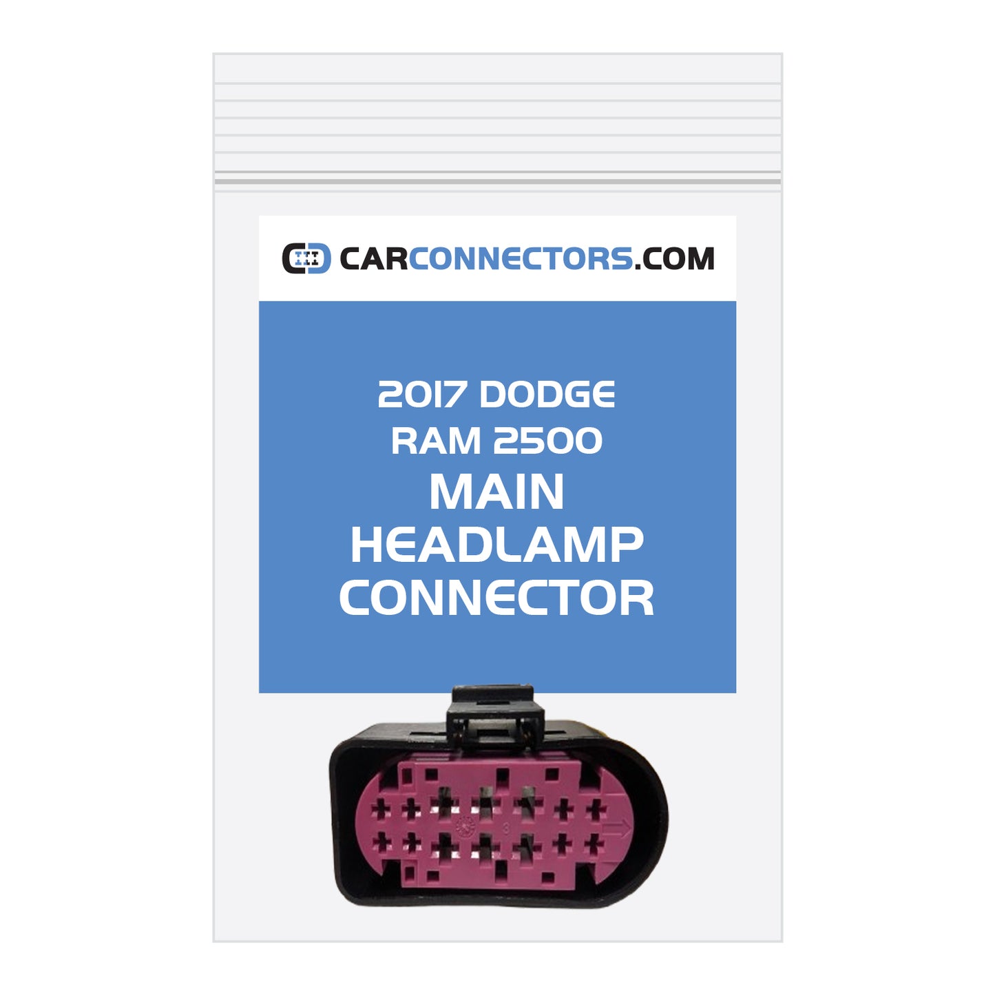 Main Headlamp Connector for 2017 Dodge Ram 2500