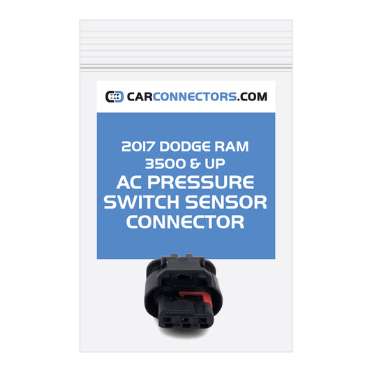 AC Pressure Switch Sensor Connector for 2017 Dodge Ram 3500 & Up