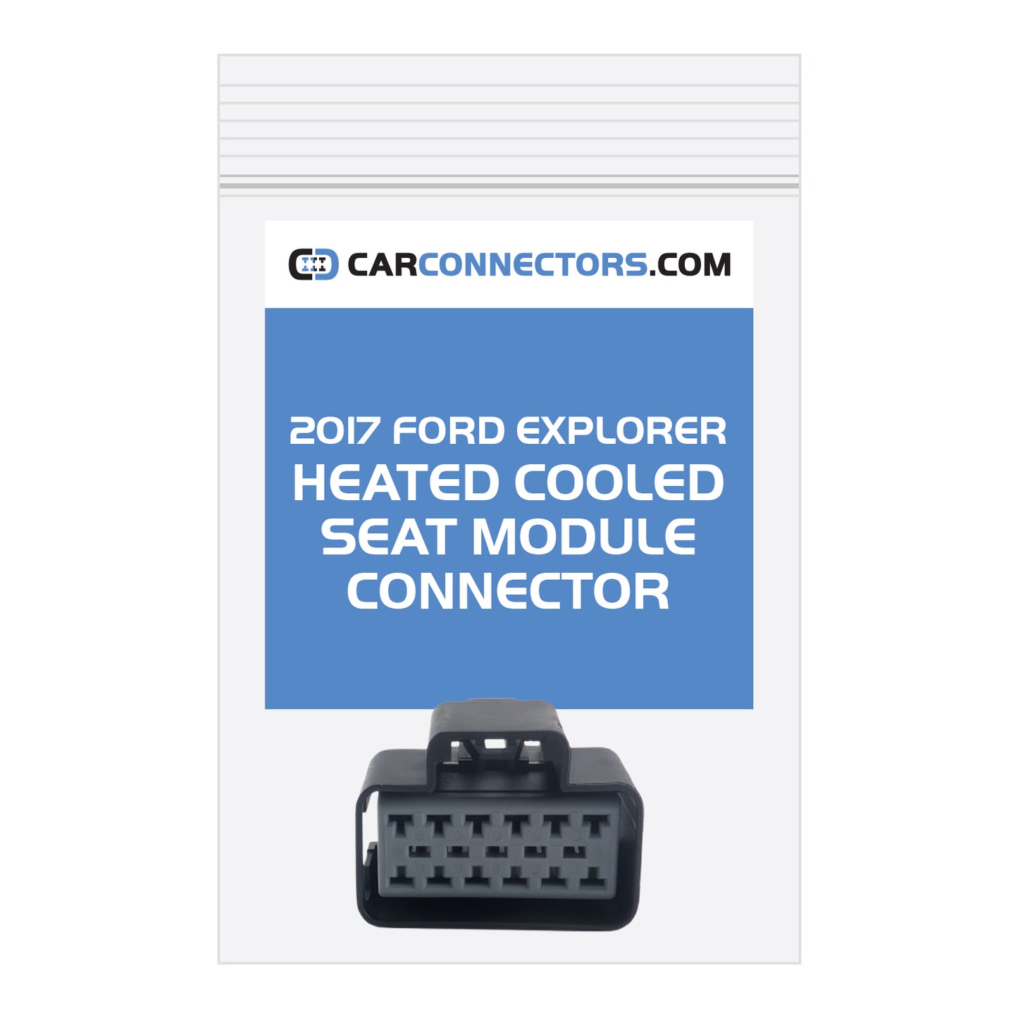 Heated Cooled Seat Module Connector for 2017 Ford Explorer