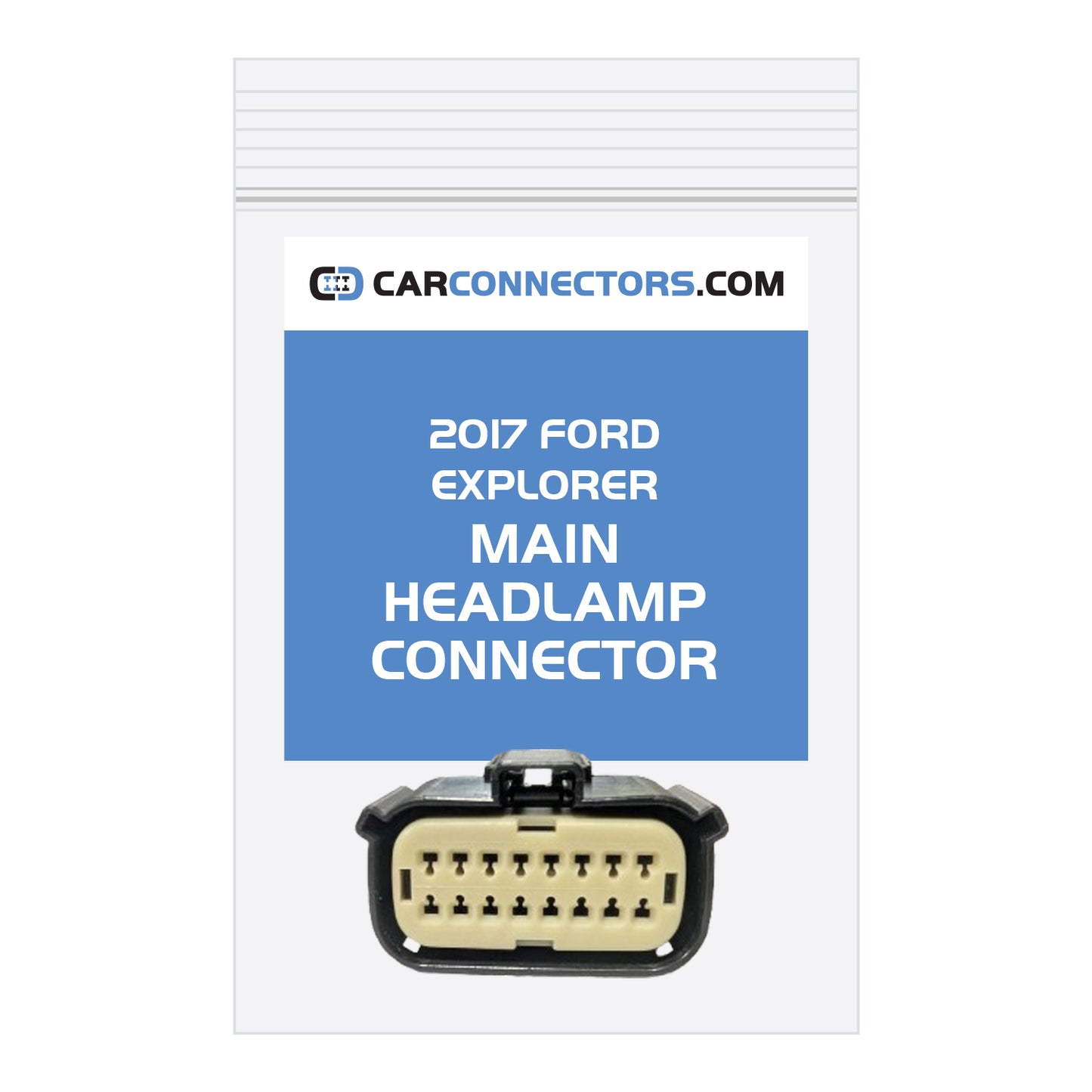 Main Headlamp Connector for 2017 Ford Explorer
