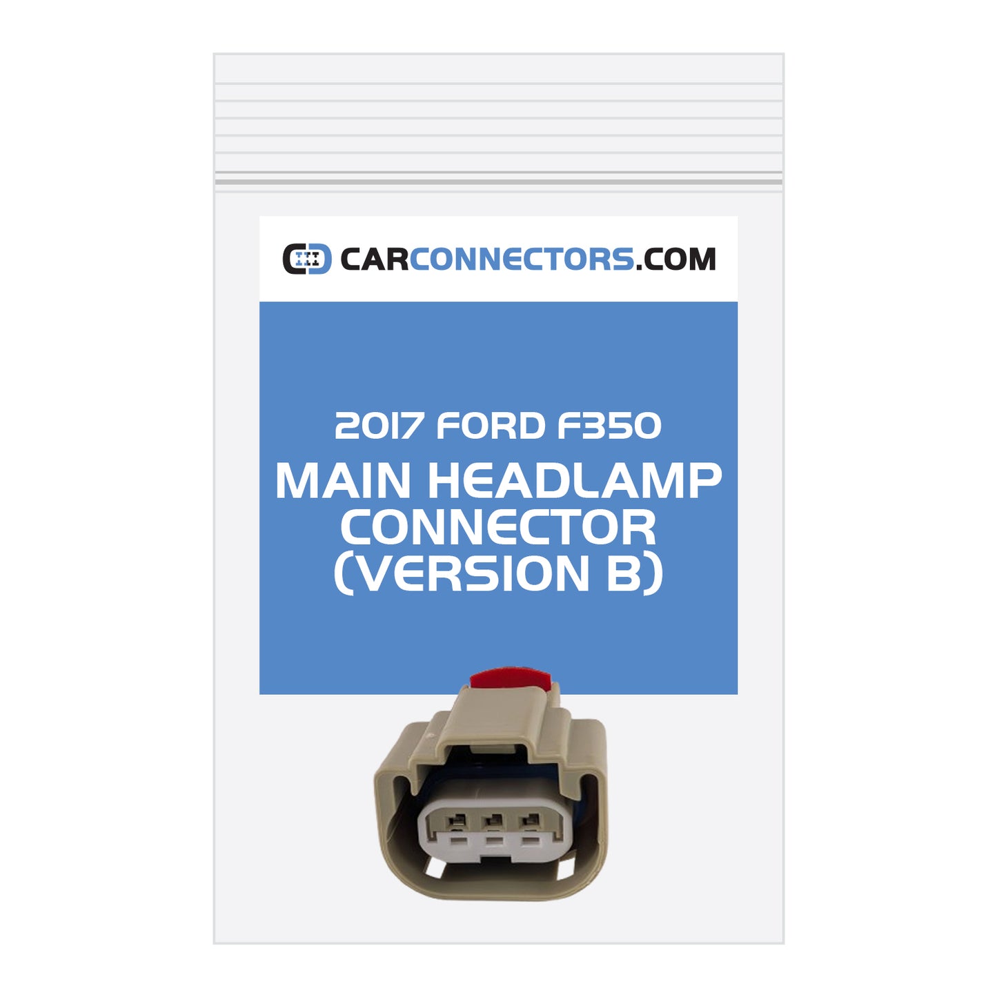 Main Headlamp (Version B) Connector for 2017 Ford F350