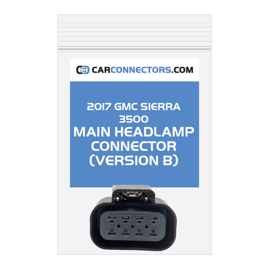 Main Headlamp (Version B) Connector for 2017 GMC Sierra 3500