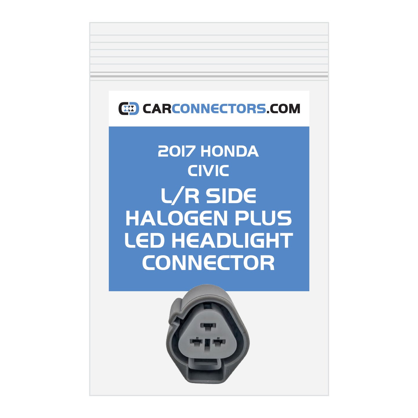 LR Side Halogen Plus Led Headlight Connector for 2017 Honda Civic
