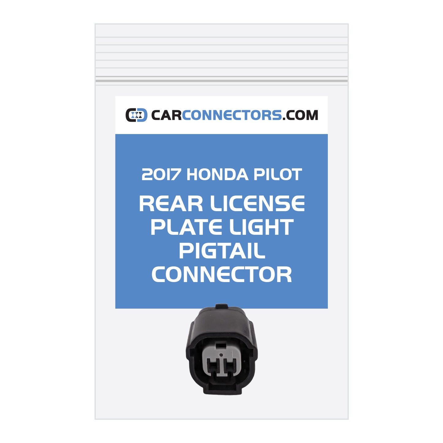 Rear License Plate Light Pigtail Connector for 2017 Honda Pilot
