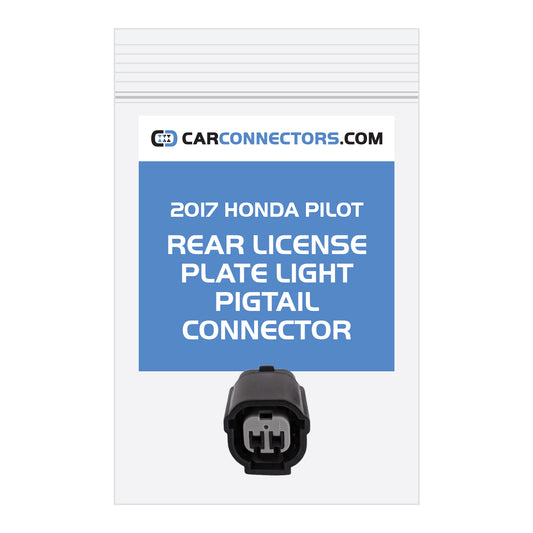 Rear License Plate Light Pigtail Connector for 2017 Honda Pilot