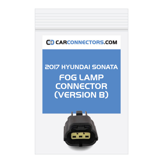 Fog Lamp (Version B) Connector for 2017 Hyundai Sonata
