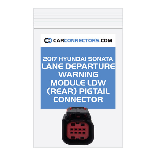 Lane Departure Warning Module LDW (REAR) Pigtail Connector for 2017 Hyundai Sonata