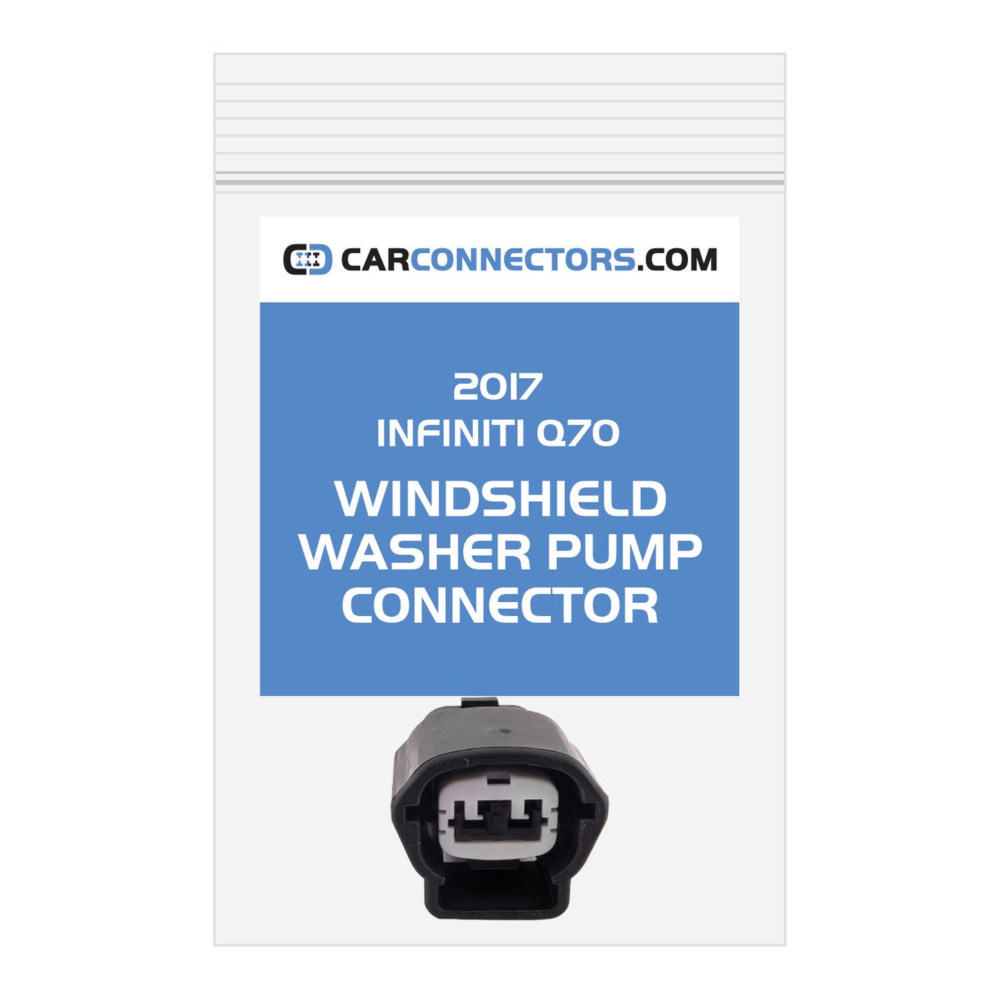 Windshield Washer Pump Connector for 2017 Infiniti Q70