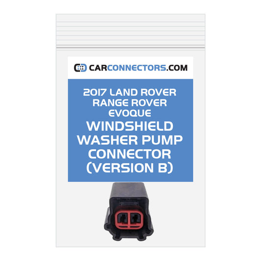 Windshield Washer Pump (Version B) Connector for 2017 Land Rover Range Rover Evoque