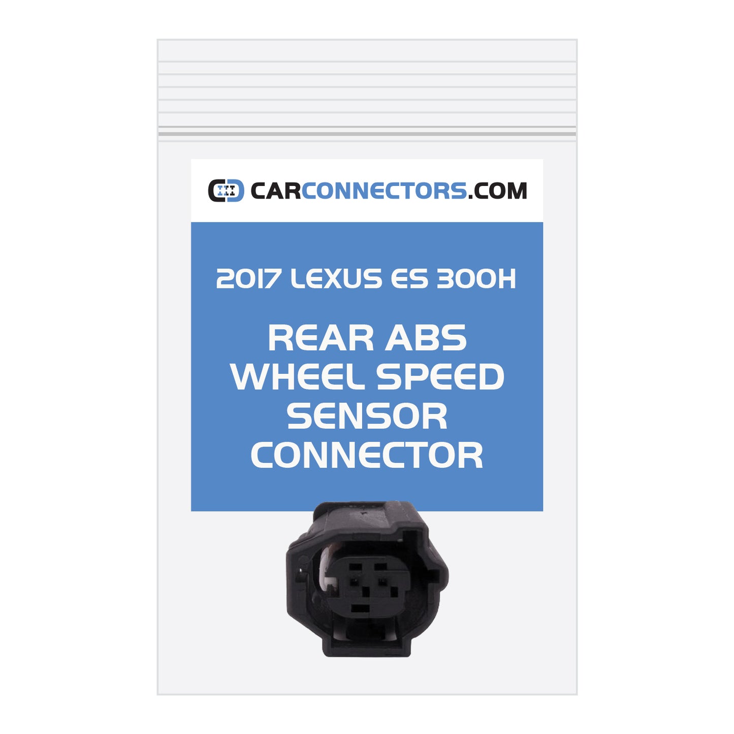 Rear ABS Wheel Speed Sensor Connector for 2017 Lexus ES 300H
